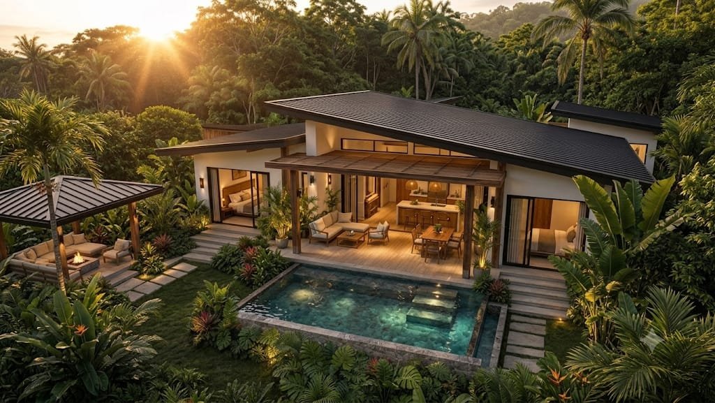 Two-bedroom casita design available to build at Aldea del Sol